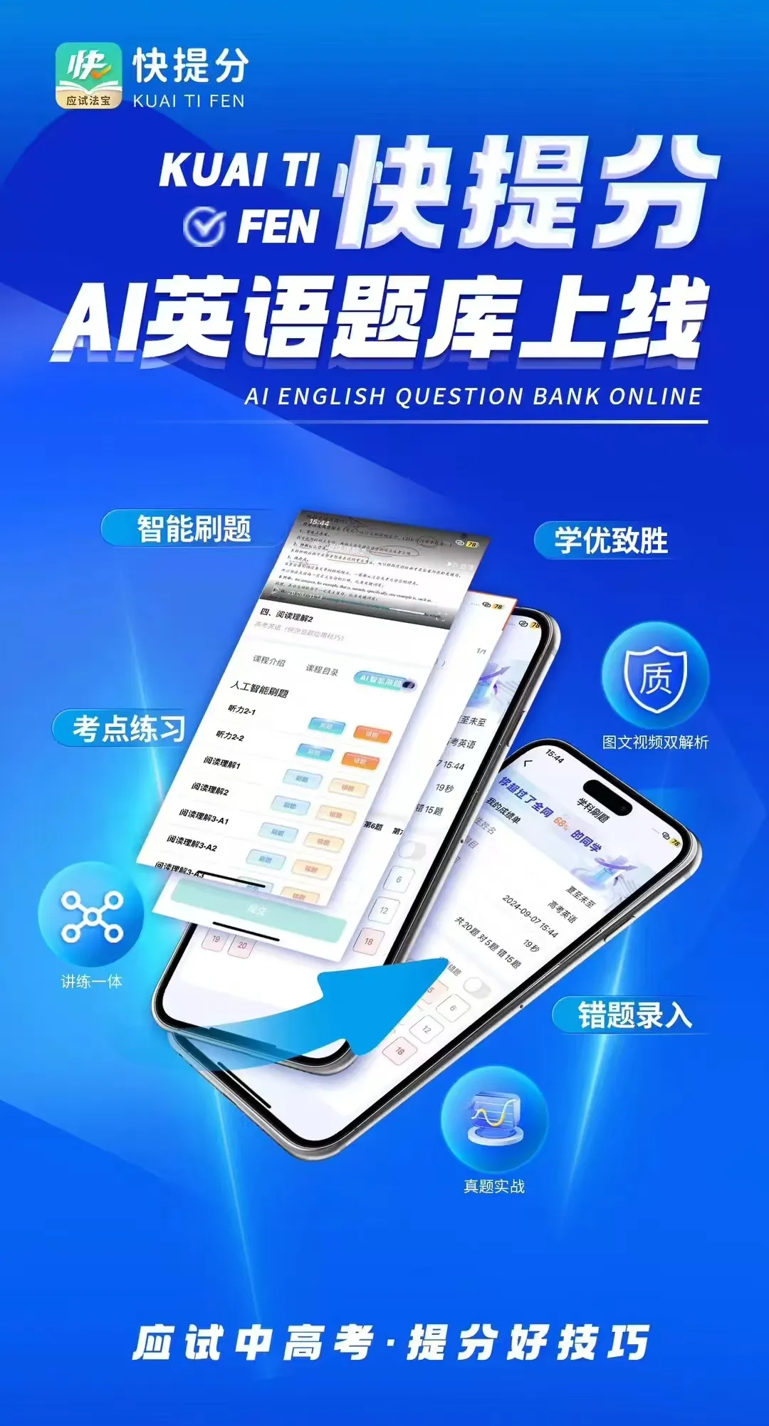 解码快提分:如何用“数据+教研”双引擎领跑中高考提分赛道,吸引2800+合作校? - 快提分-专注中高考快速提分 - 快提分